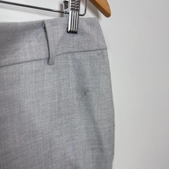 Ann Taylor Factory Light Gray Women’s High Rise Trousers (Sz 8) - Picture 9 of 9